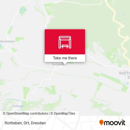 Карта Rottleben, Ort