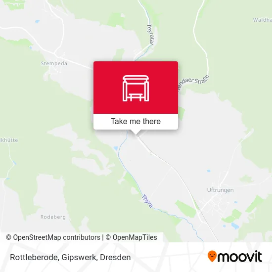 Карта Rottleberode, Gipswerk