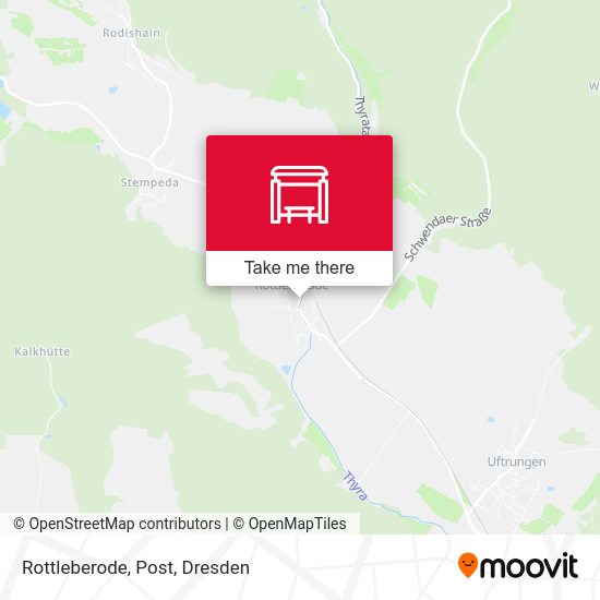 Карта Rottleberode, Post