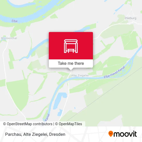 Карта Parchau, Alte Ziegelei