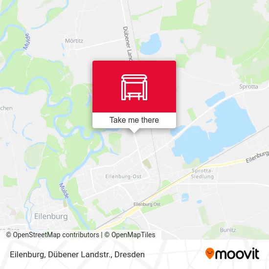 Карта Eilenburg, Dübener Landstr.