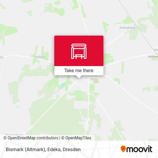 Карта Bismark (Altmark), Edeka