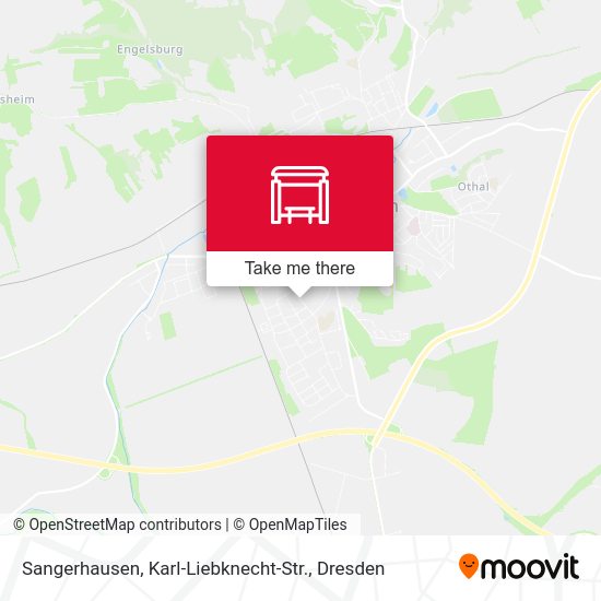 Карта Sangerhausen, Karl-Liebknecht-Str.