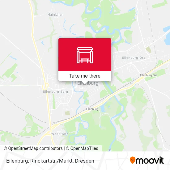 Карта Eilenburg, Rinckartstr./Markt