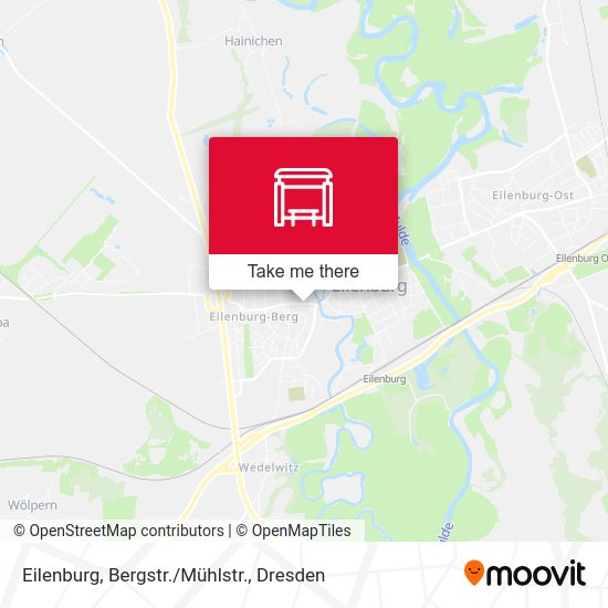 Карта Eilenburg, Bergstr./Mühlstr.