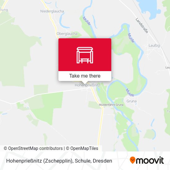 Карта Hohenprießnitz (Zschepplin), Schule