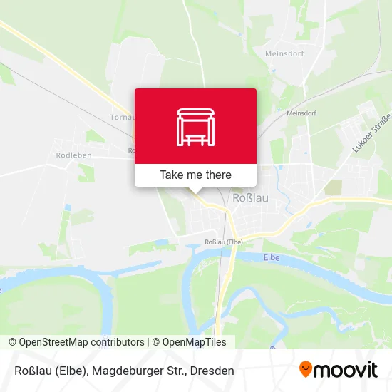Карта Roßlau (Elbe), Magdeburger Str.