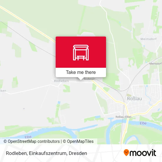 Карта Rodleben, Einkaufszentrum