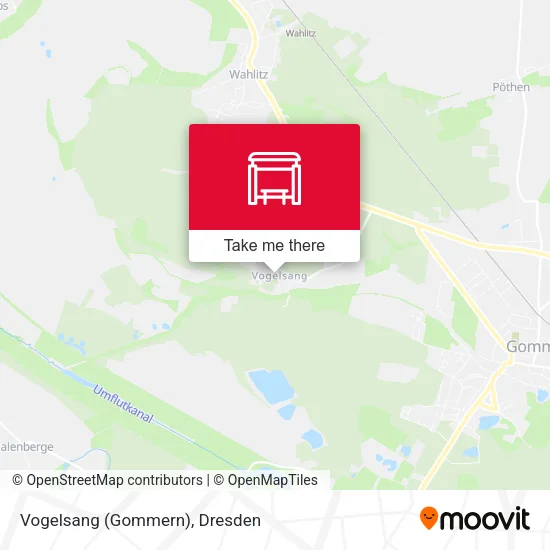 Карта Vogelsang (Gommern)