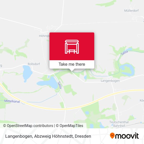Карта Langenbogen, Abzweig Höhnstedt