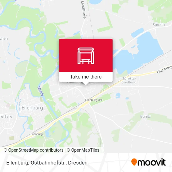 Карта Eilenburg, Ostbahnhofstr.