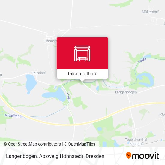 Карта Langenbogen, Abzweig Höhnstedt
