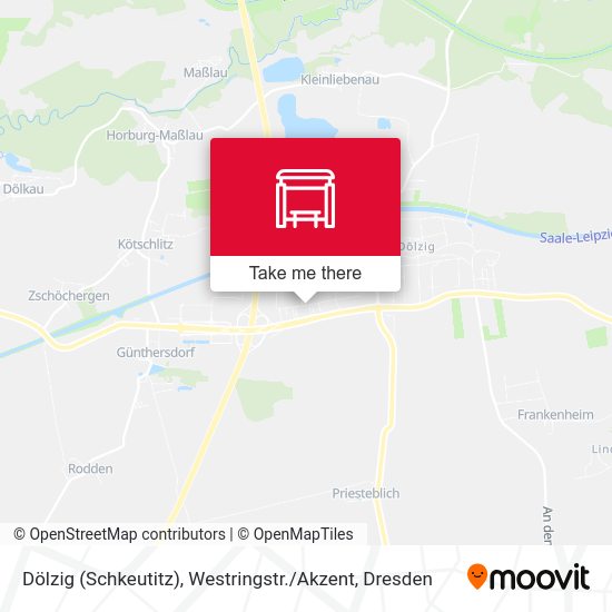 Карта Dölzig (Schkeutitz), Westringstr. / Akzent