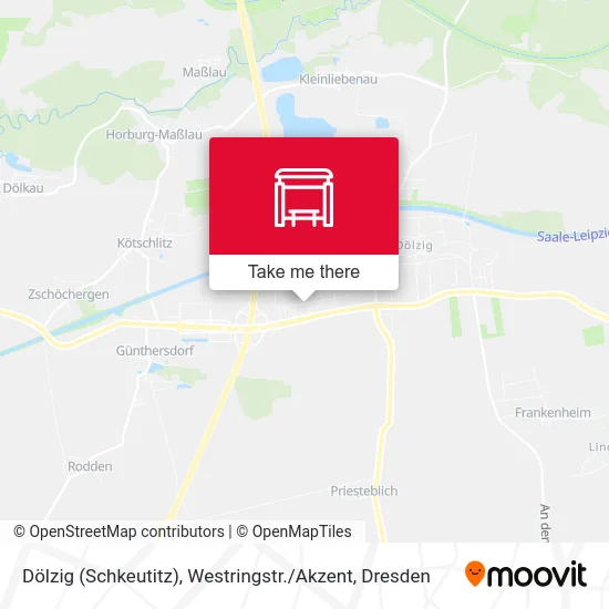 Карта Dölzig (Schkeutitz), Westringstr. / Akzent