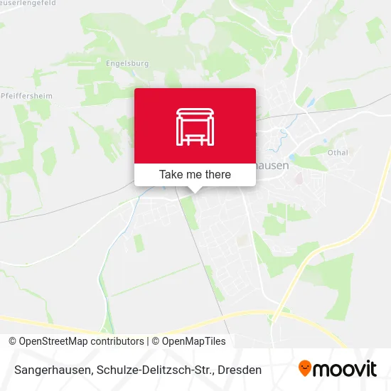 Карта Sangerhausen, Schulze-Delitzsch-Str.