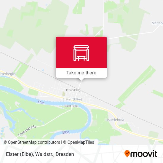 Карта Elster (Elbe), Waldstr.
