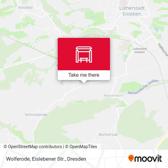 Карта Wolferode, Eislebener Str.