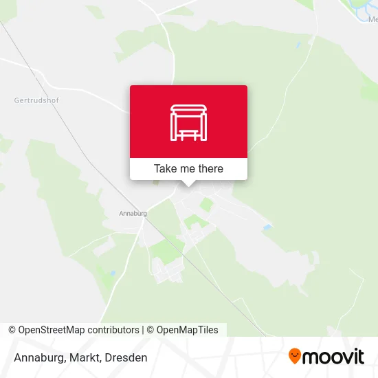 Карта Annaburg, Markt