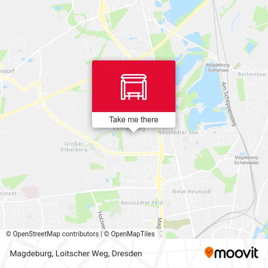 Карта Magdeburg, Loitscher Weg