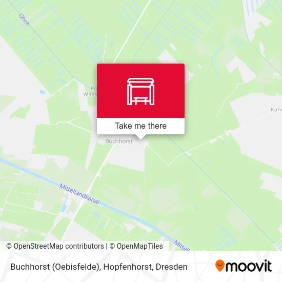 Карта Buchhorst (Oebisfelde), Hopfenhorst