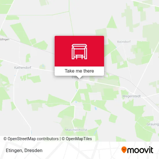 Карта Etingen