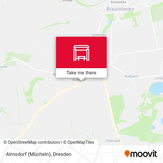 Карта Almsdorf (Mücheln)