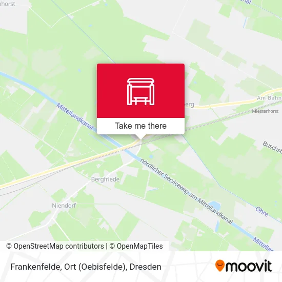 Карта Frankenfelde, Ort (Oebisfelde)