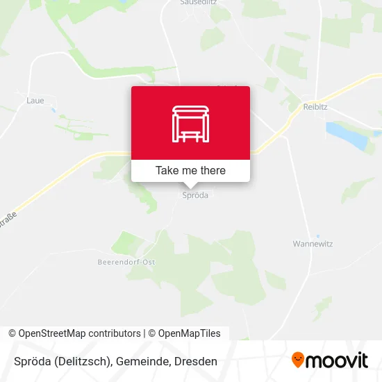 Карта Spröda (Delitzsch), Gemeinde