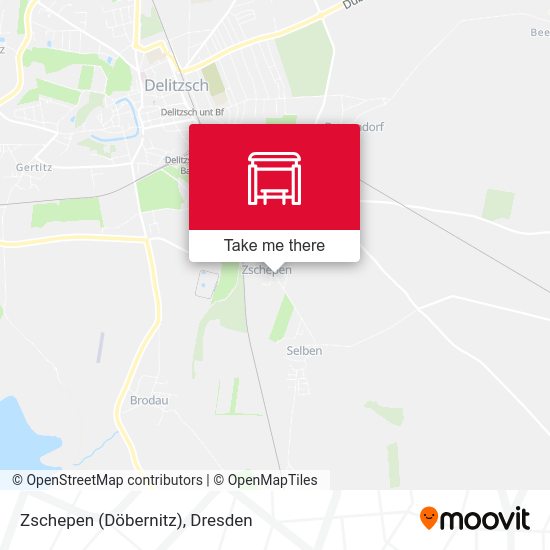 Карта Zschepen (Döbernitz)