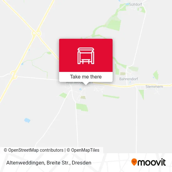 Карта Altenweddingen, Breite Str.