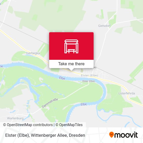 Карта Elster (Elbe), Wittenberger Allee