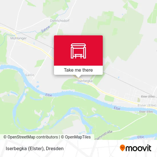 Карта Iserbegka (Elster)