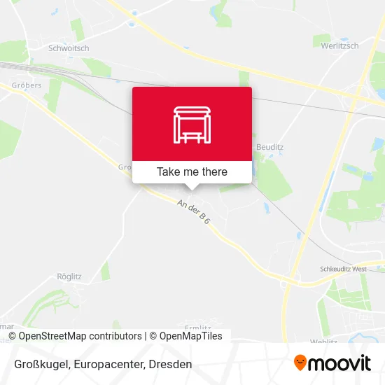 Карта Großkugel, Europacenter