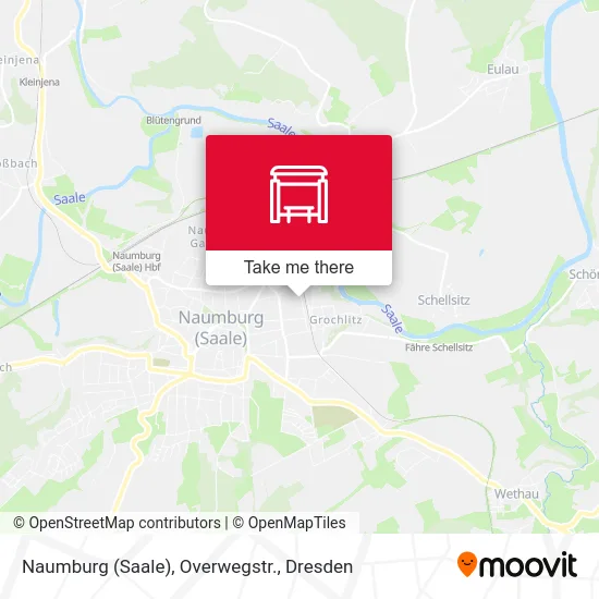 Карта Naumburg (Saale), Overwegstr.