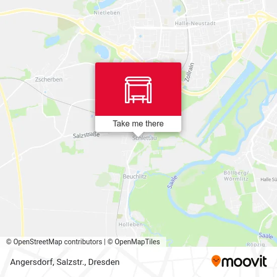 Карта Angersdorf, Salzstr.