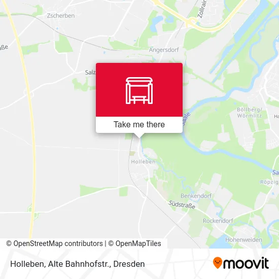 Карта Holleben, Alte Bahnhofstr.