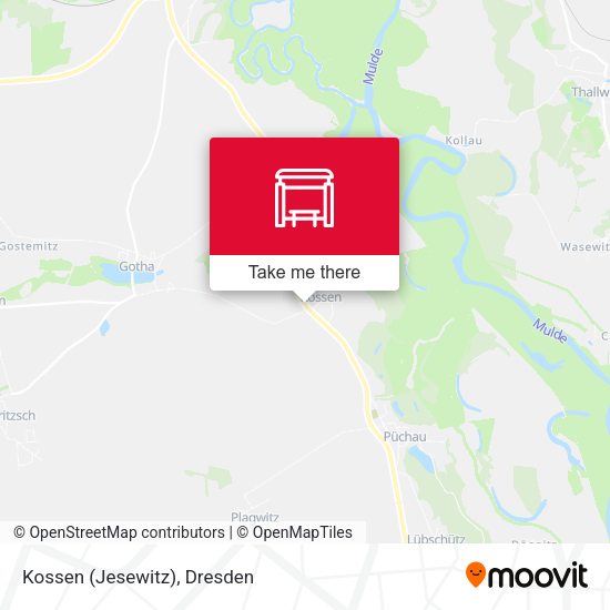 Карта Kossen (Jesewitz)