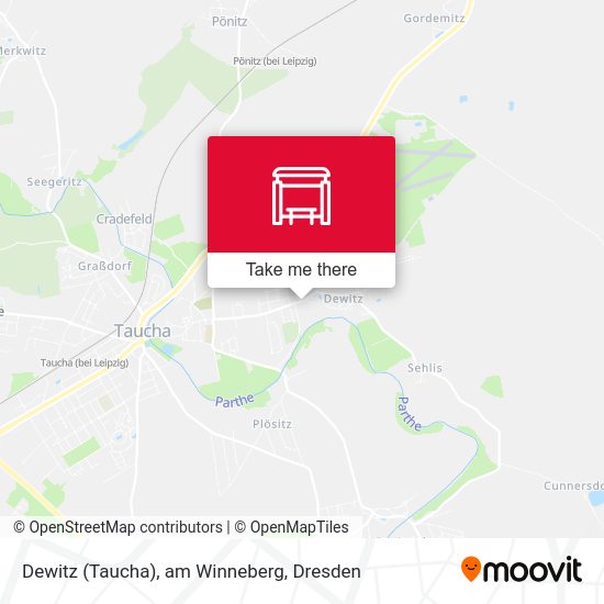 Карта Dewitz (Taucha), am Winneberg