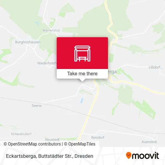 Карта Eckartsberga, Buttstädter Str.