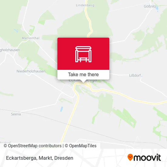 Карта Eckartsberga, Markt