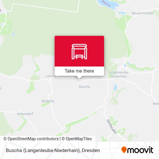 Карта Buscha (Langenleuba-Niederhain)