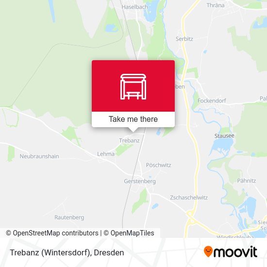 Карта Trebanz (Wintersdorf)