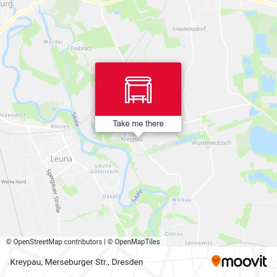Карта Kreypau, Merseburger Str.