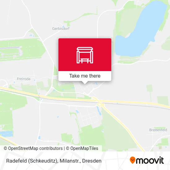 Radefeld (Schkeuditz), Milanstr. map