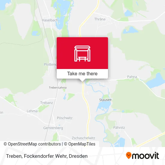 Карта Treben, Fockendorfer Wehr