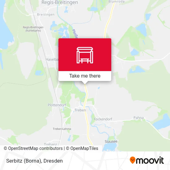 Карта Serbitz (Borna)