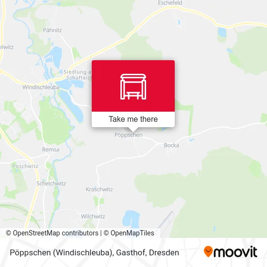 Карта Pöppschen (Windischleuba), Gasthof