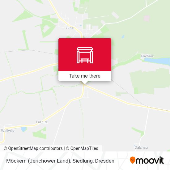 Карта Möckern (Jerichower Land), Siedlung