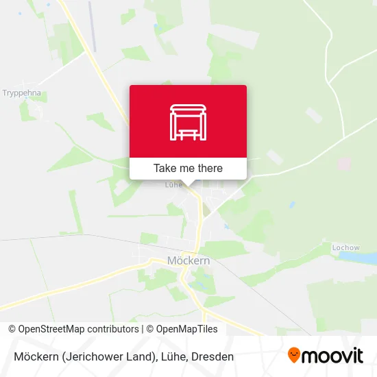 Карта Möckern (Jerichower Land), Lühe