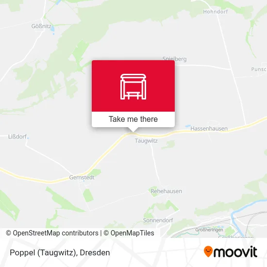 Карта Poppel (Taugwitz)